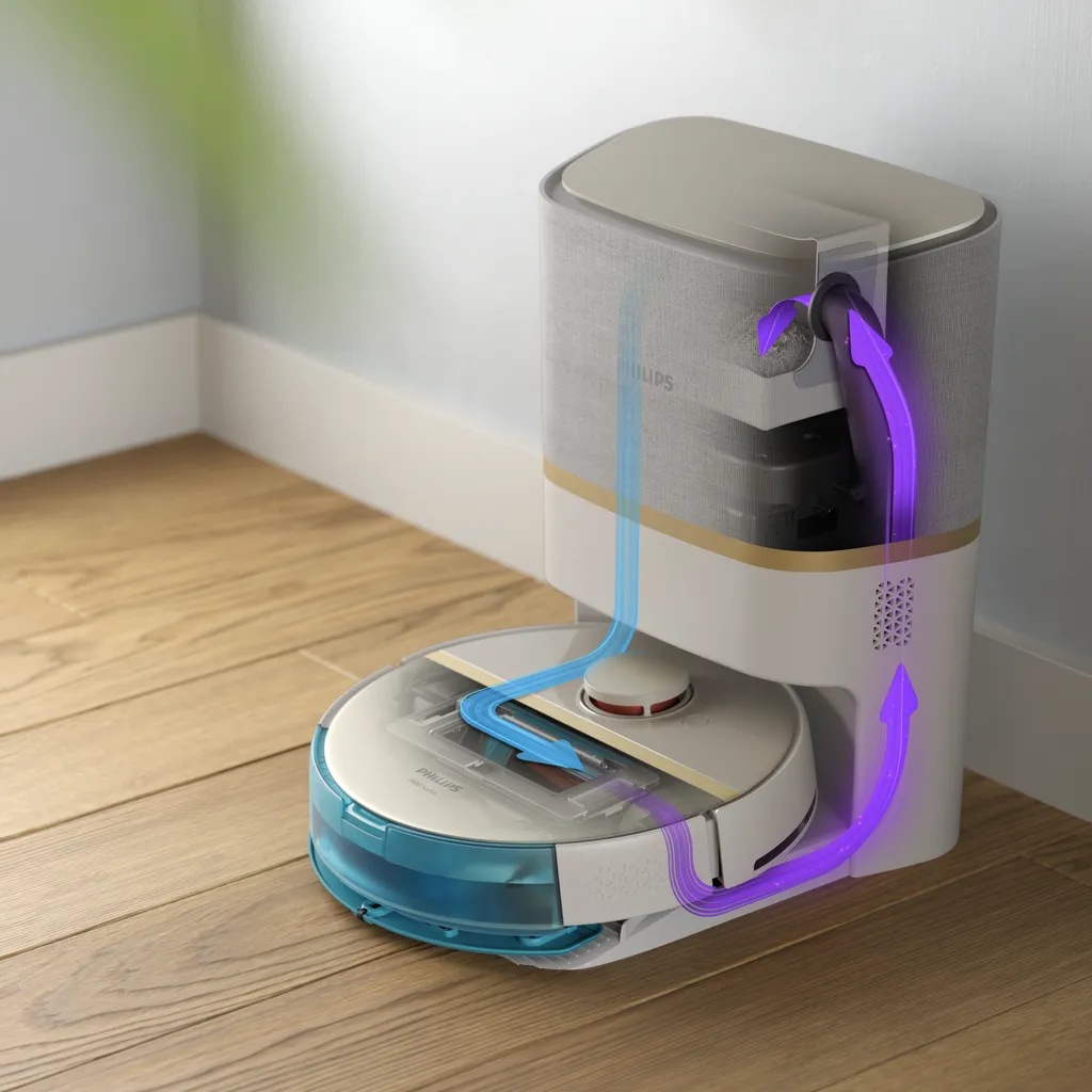 Automatischer Saug-und Wischroboter Ermöglicht Mühelose Reinigung